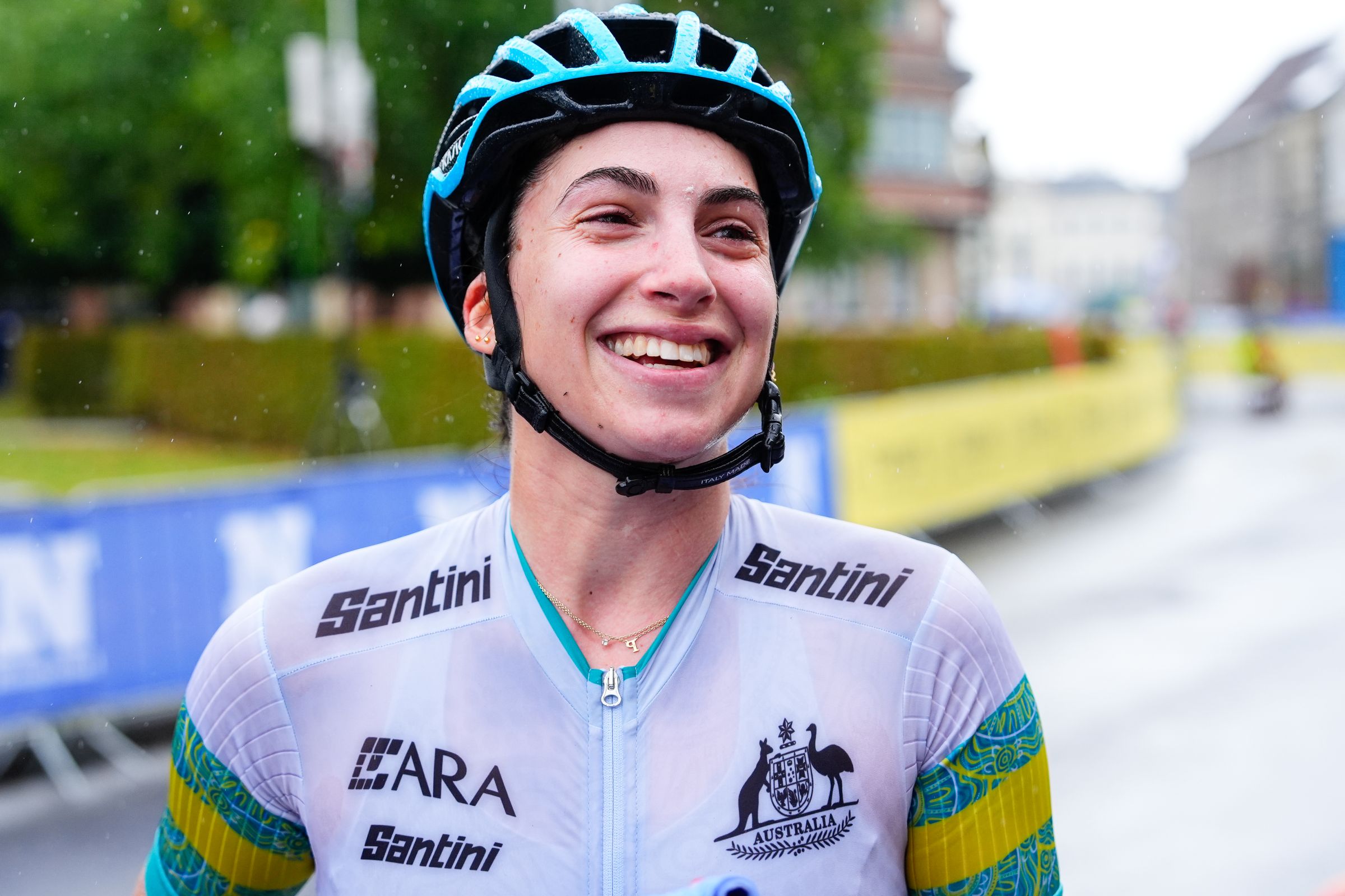 ARA Australian Cycling Team para-cyclist Paige Greco during the 2025 UCI Para-cycling Road World Championships